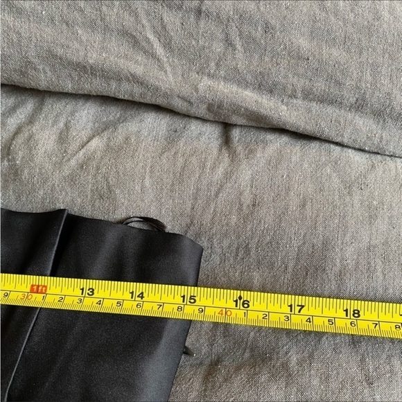 Zara Studio Women’s VOLUMINOUS DRESS LIMITED EDITION Black Satin Halter Mini - Picture 9 of 10